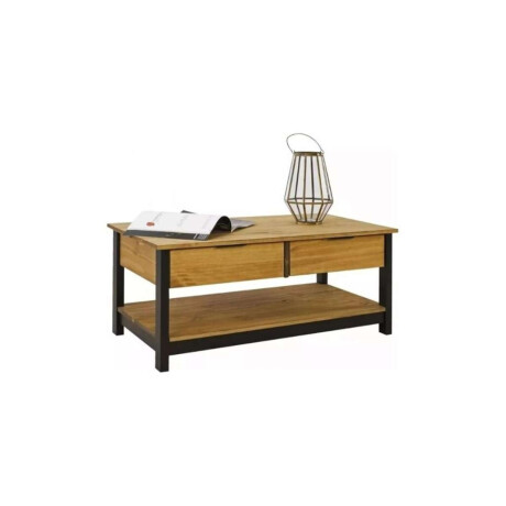 Mesa De Living Madera Maciza Linea Denise