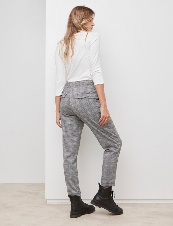 Pantalon Gales NEGRO/BLANCO