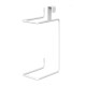 Soporte doble para papel higiénico BLANCO