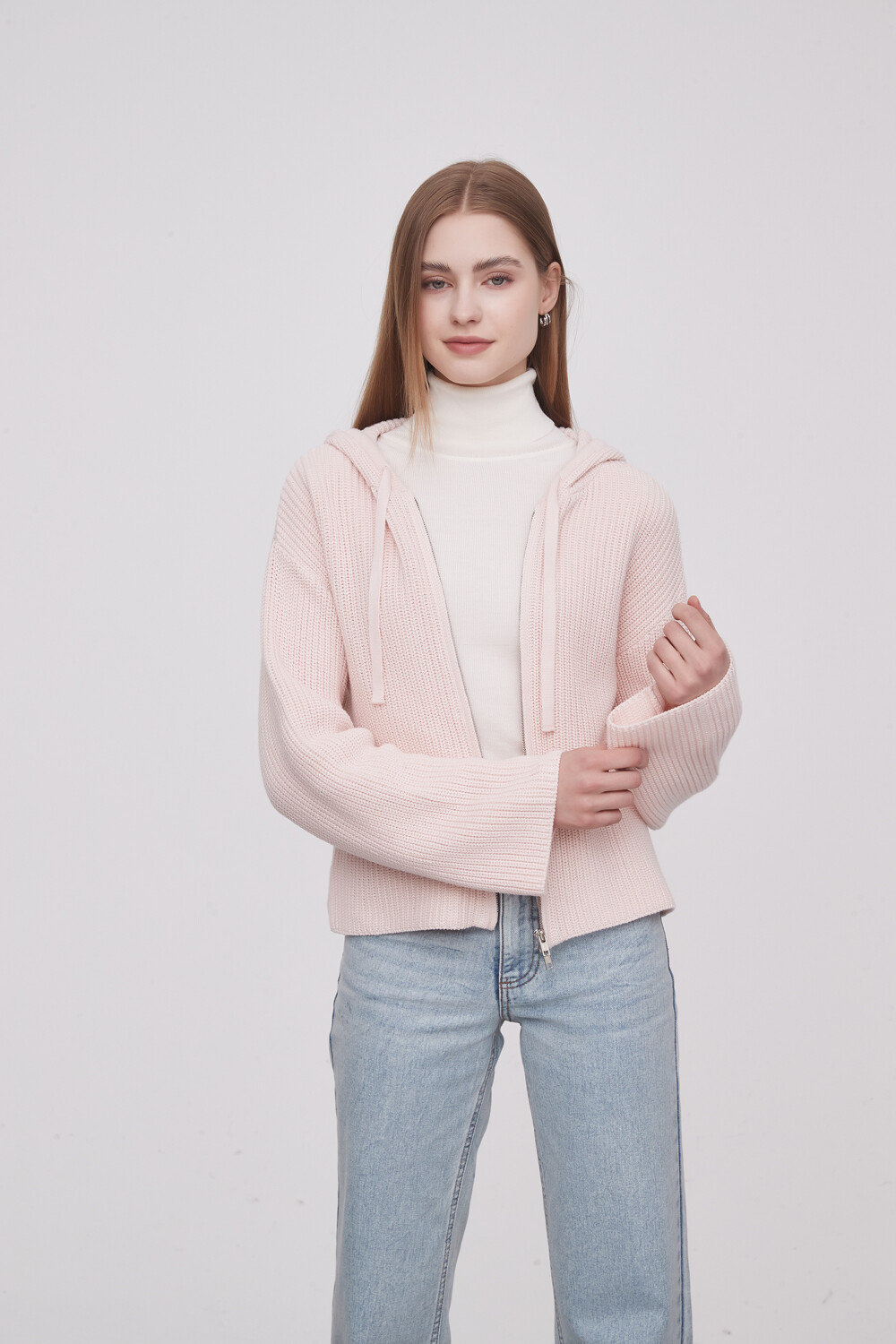 Saco Nelen Rosa Claro