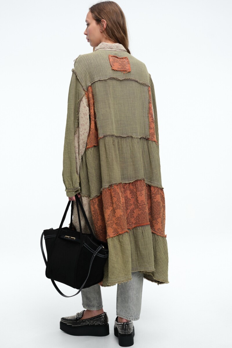 KIMONO Verde Oliva
