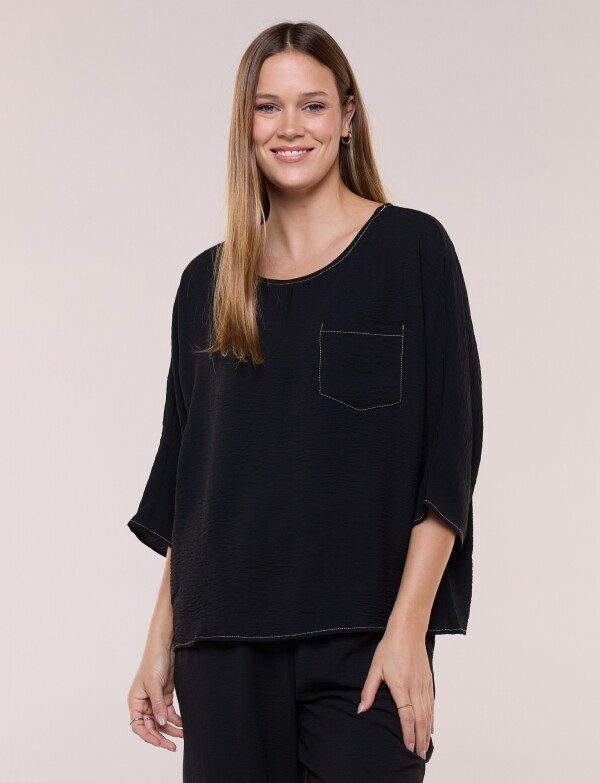 Blusa Oversize NEGRO