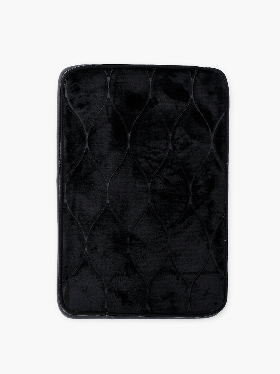ALFOMBRA DE BAÑO FOAM - NEGRO 