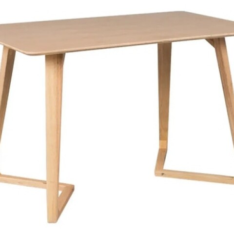 Mesa Comedor Swift Rectangular 120x80 Acabado Premium Madera Marrón 1