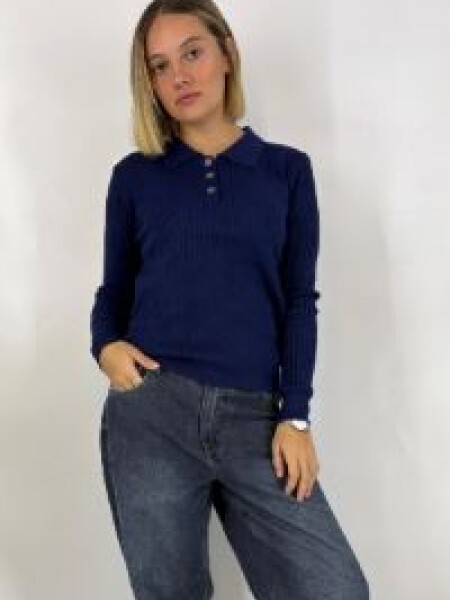 BUZO SLOWLY 9212 CARTERA AZUL
