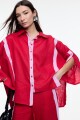 CAMISA TIRAS Rojo