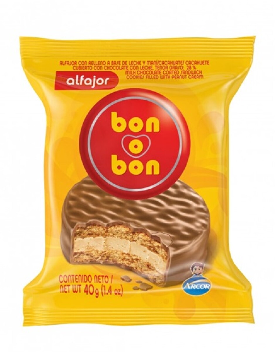 BON O BON ALFAJOR LECHE 40X40G 