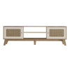 Rack de living Mdf Charlotte Nat/off N/A