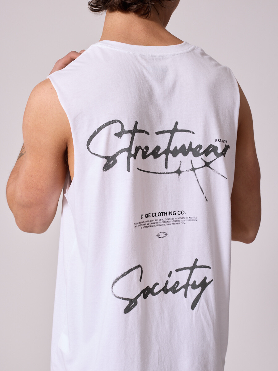 MUSCULOSA RUNDA DIXIE Blanco