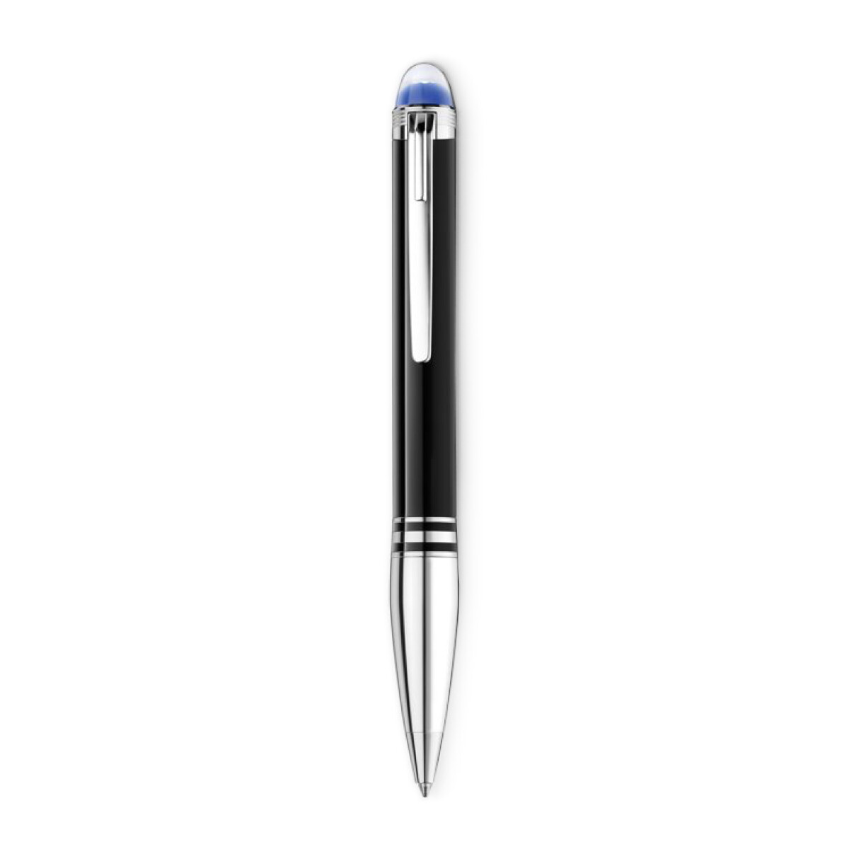Bolígrafo Montblanc STARWALKER DOUÉ de resina preciosa negra 