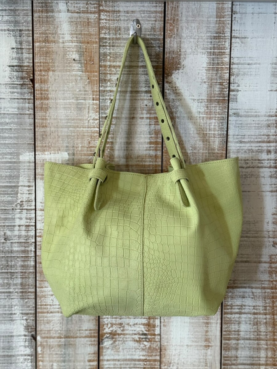Cartera Josephine - Verde Croco 