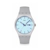 Reloj Swatch SO29M702 Blueberry Sky de silicona Gris