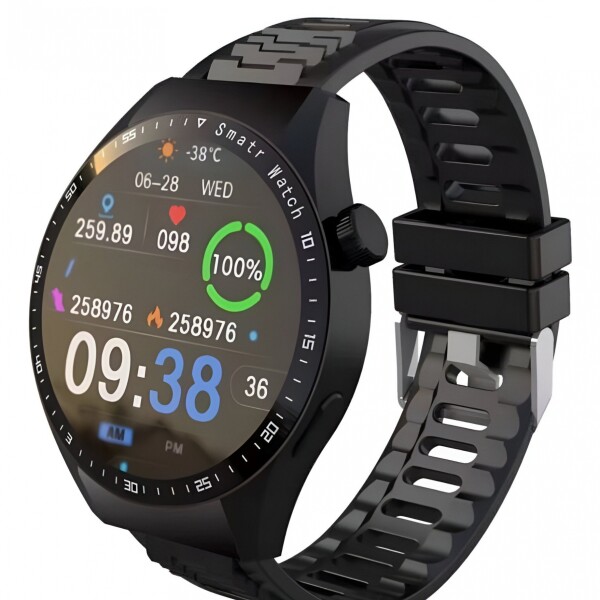 Reloj Inteligente Smartwatch Llamadas Deportivo App Monitor® Variante Color Negro