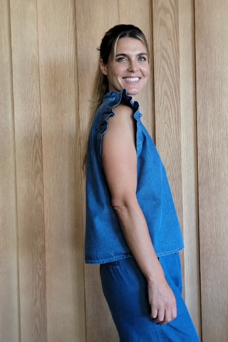 Musculosa Mojito Denim Azul