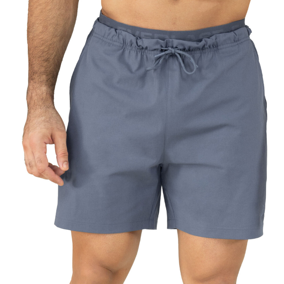 SHORT MEN POLY EVERLAST 6" ASCEND NA M6 - NAVY SUEDE 