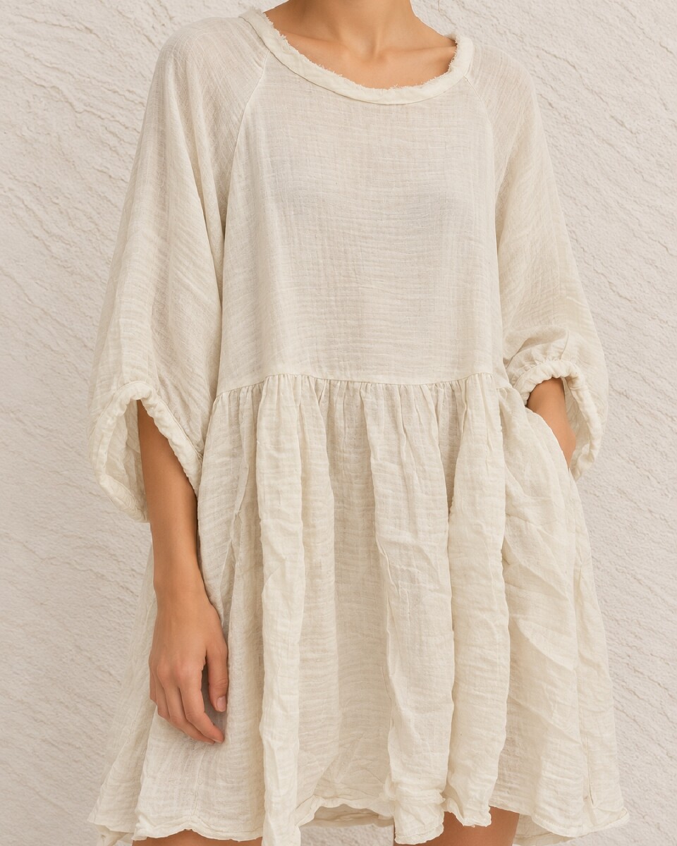outlet - Vestido Muselina 
