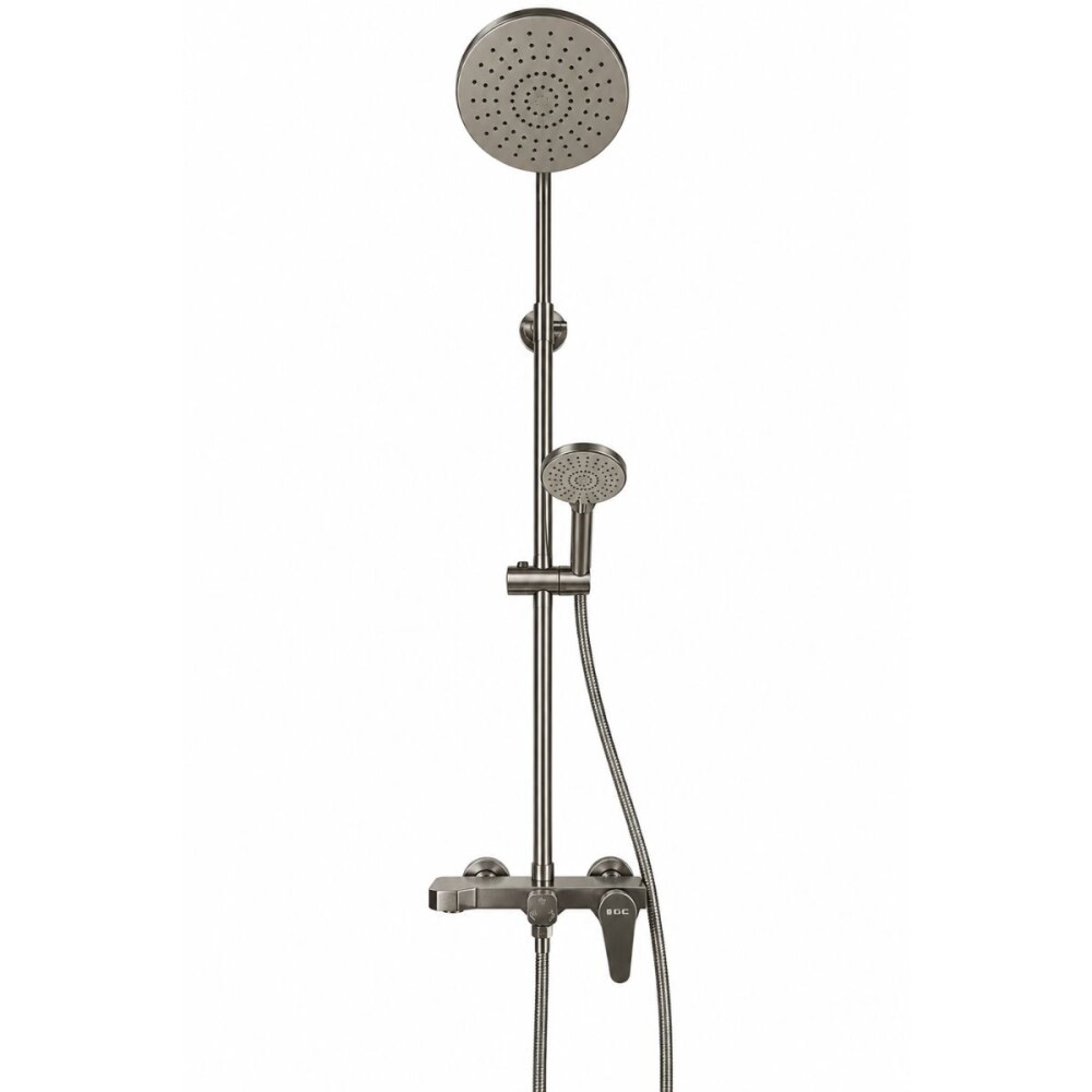 Barral de ducha Monocomando Exterior con transferencia Celtic Gris Satinado Barral De Ducha Monocomando Exterior Con Transferencia Celtic Gris Satinado