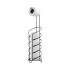 Soporte Papel Higienico De Pie Negro Mate Porta Rollo Baño PRP002 Soporte Papel Higienico De Pie Negro Mate Porta Rollo Baño PRP002