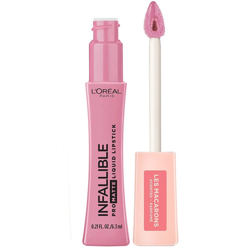 Labial L'oreal 818 Infallible Dose Of Rose Labial L'oreal 818 Infallible Dose Of Rose