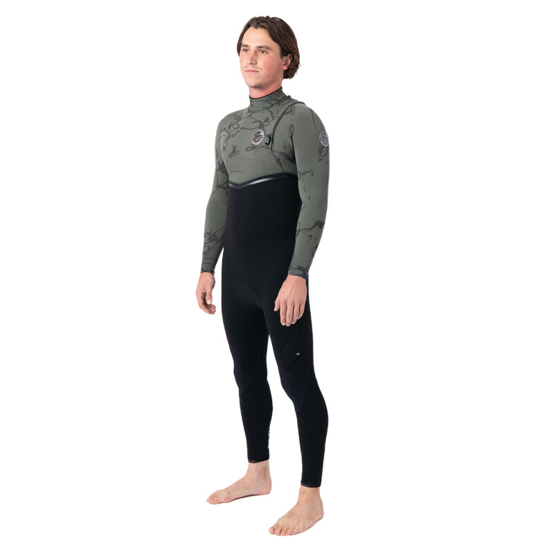 Traje Rip Curl E-Bomb Zip Free 3/2 - Verde Traje Rip Curl E-Bomb Zip Free 3/2 - Verde