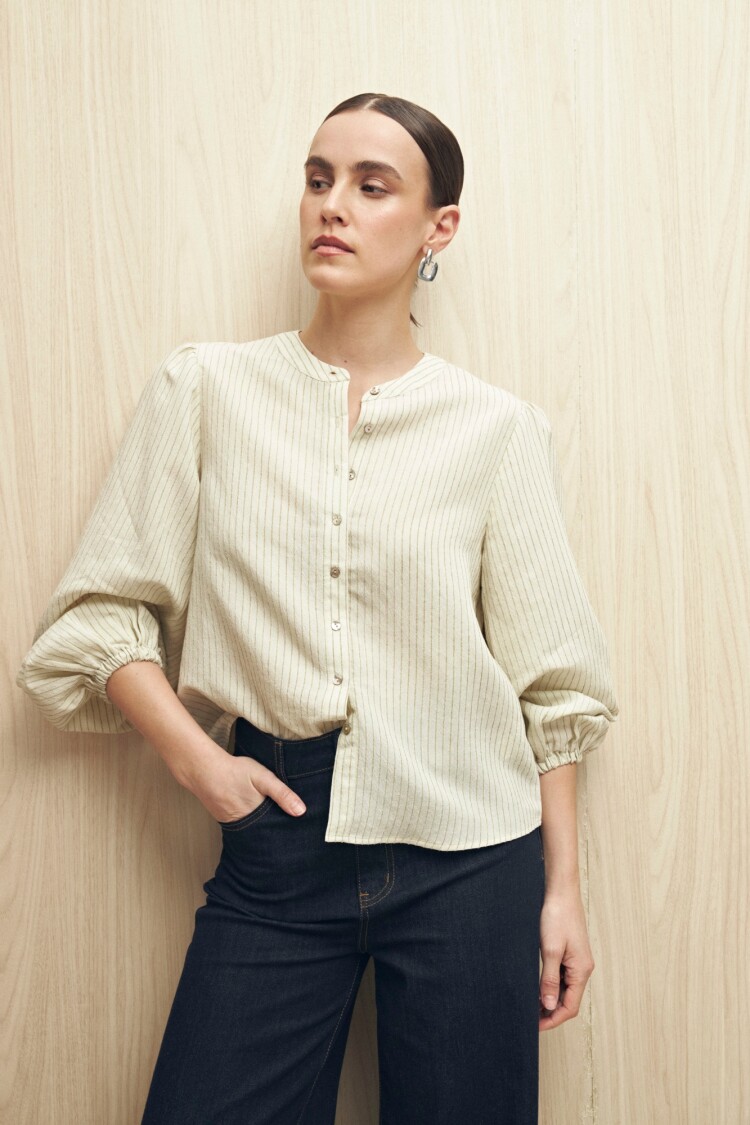 CAMISA OLIE Verde Pastel