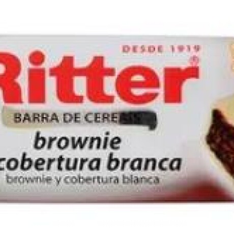 NAT-CEREAL BARRITA RITTER BROWNIE Y COB.BLANCA NAT-CEREAL BARRITA RITTER BROWNIE Y COB.BLANCA