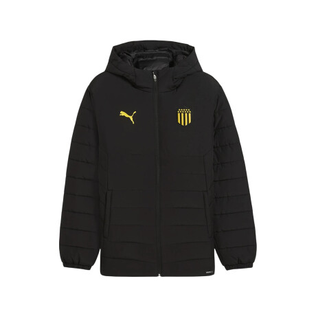 Campera Puma Peñarol con Capucha - Black Black