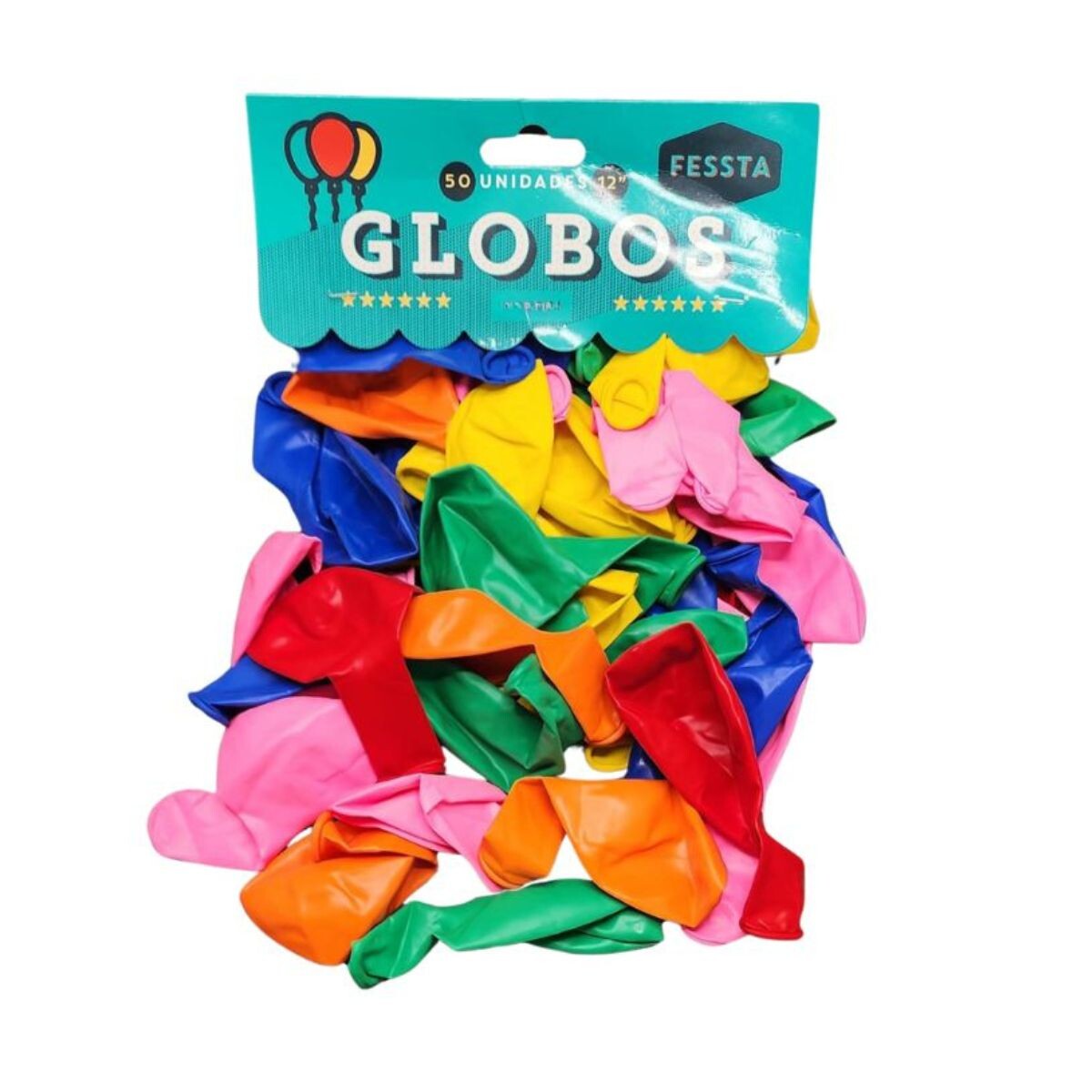 Globo Liso x50 Und Fessta - Surtidos 