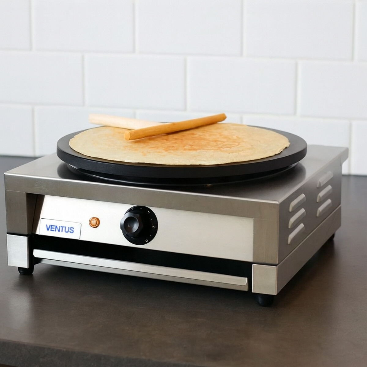 Crepera Panquequera Eléctrica 40 cm Comercial 