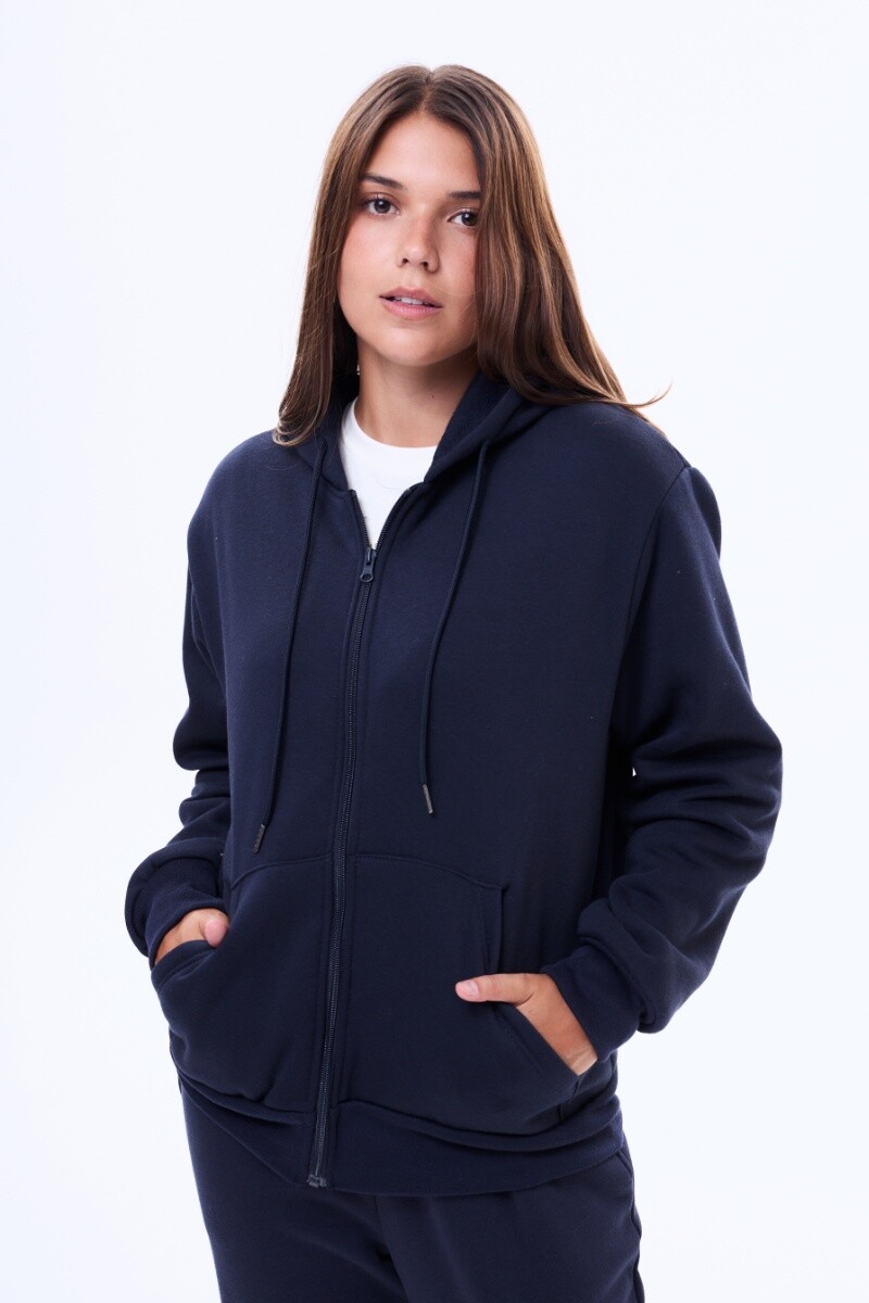 Buzo felpa Futrono Azul