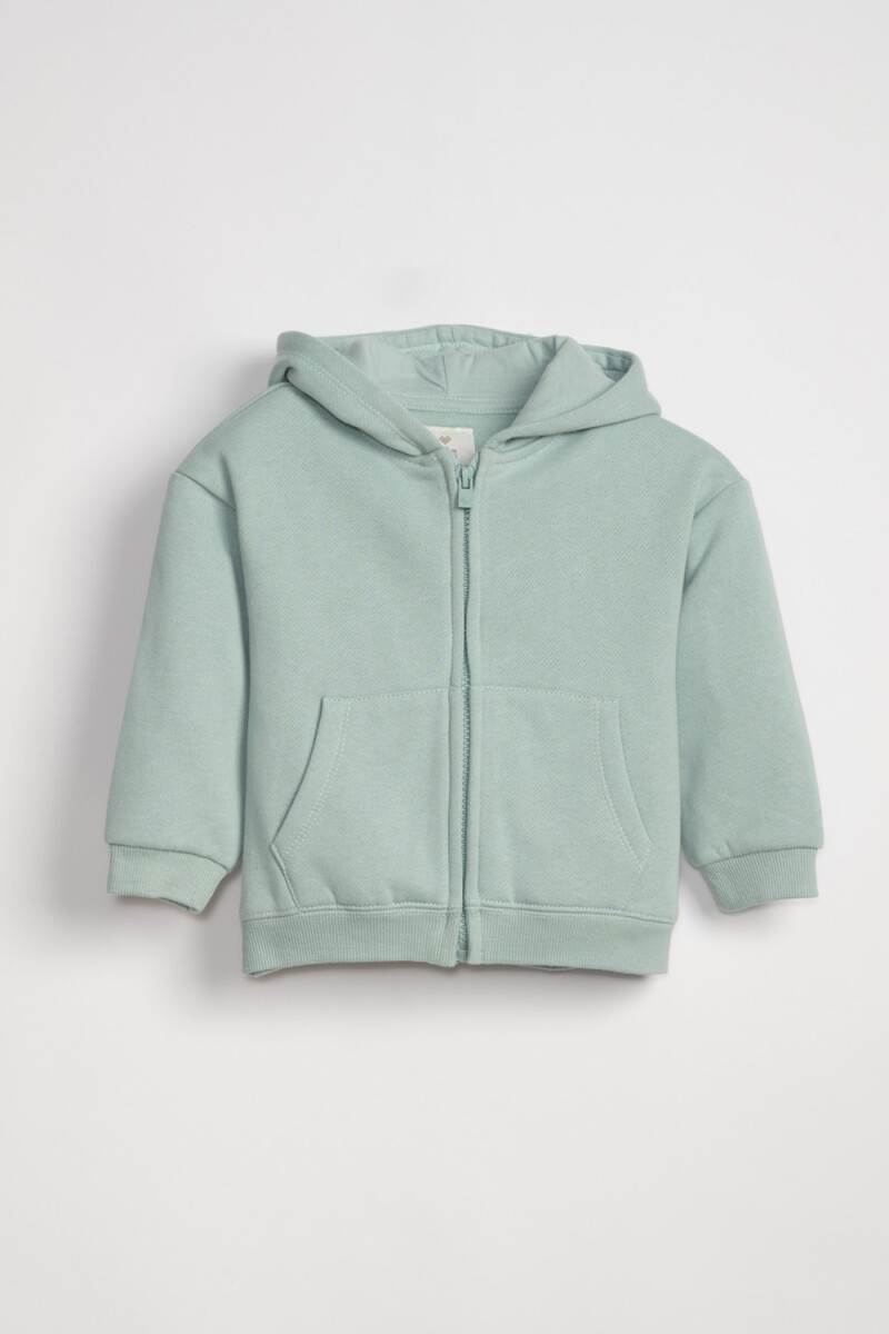 Campera Deportiva Estampa - Verde 