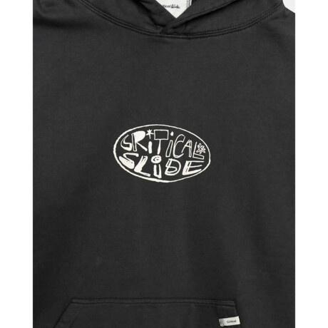 Canguro Critical Slide Cogs Hoodie Negro