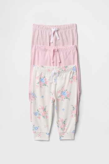 JRSY 3PK PANT BAS Rose Mist