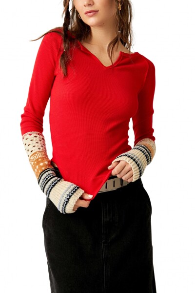 COZY CRAFT CUFF Rojo