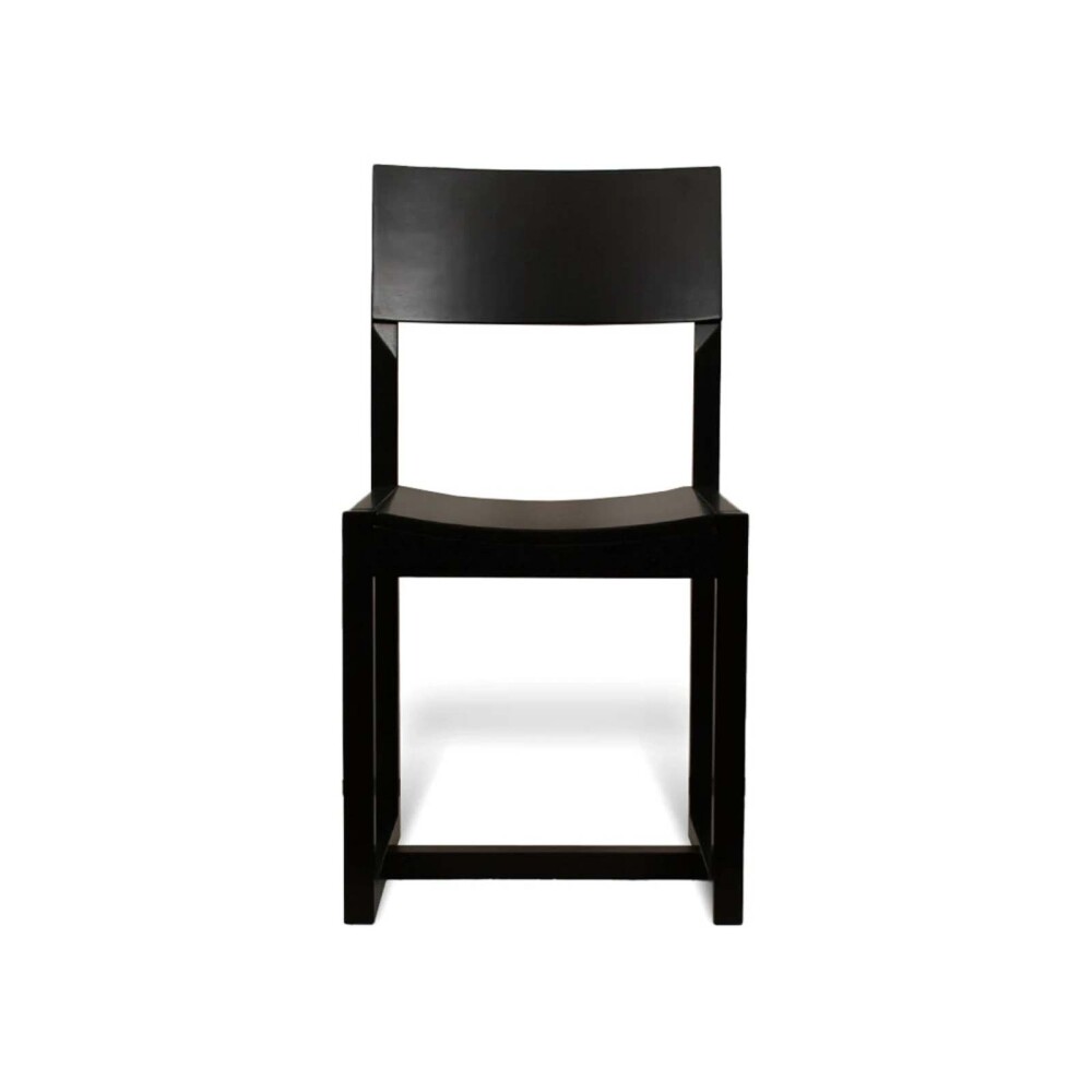 SILLA DE COMEDOR MADERA NEGRO ÉBANO