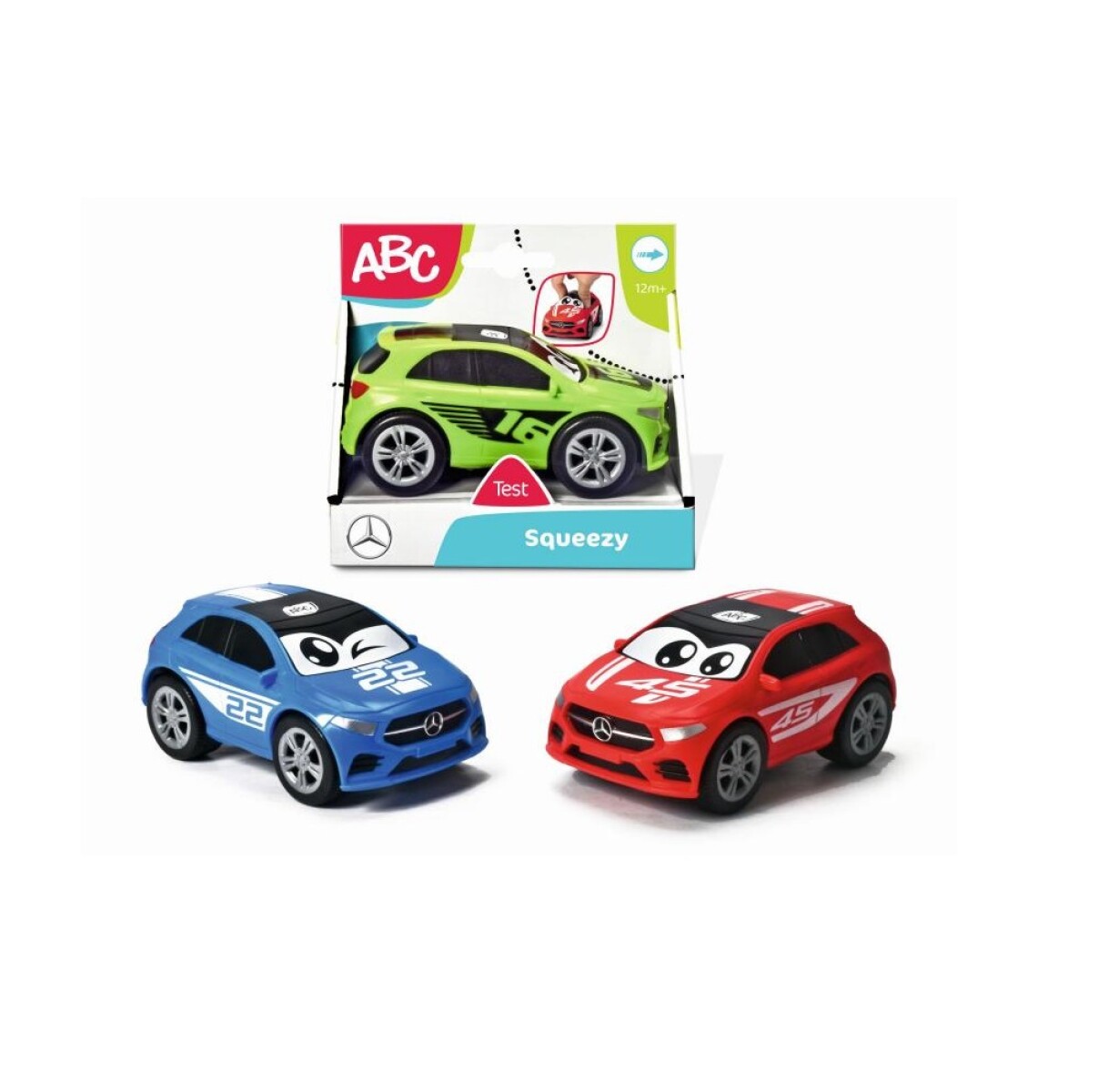 Autos Apretables Mercedes ABC 