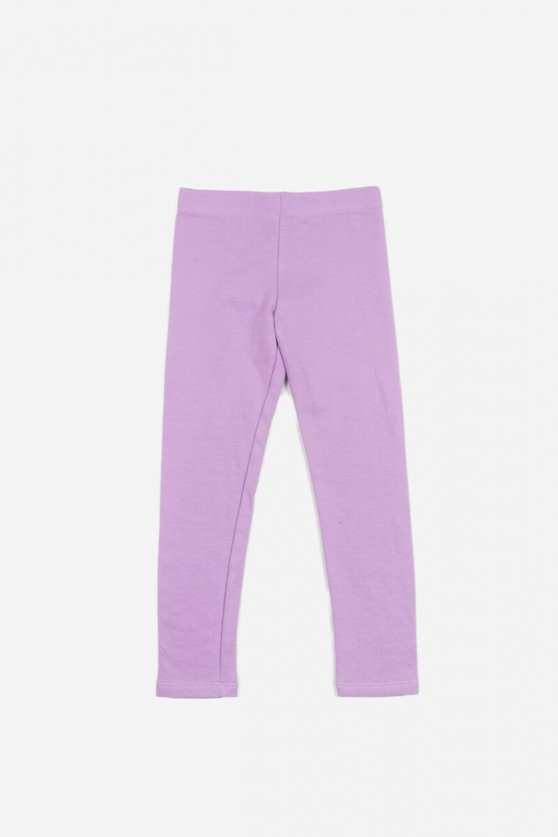 Legging con friza - Niña LILA