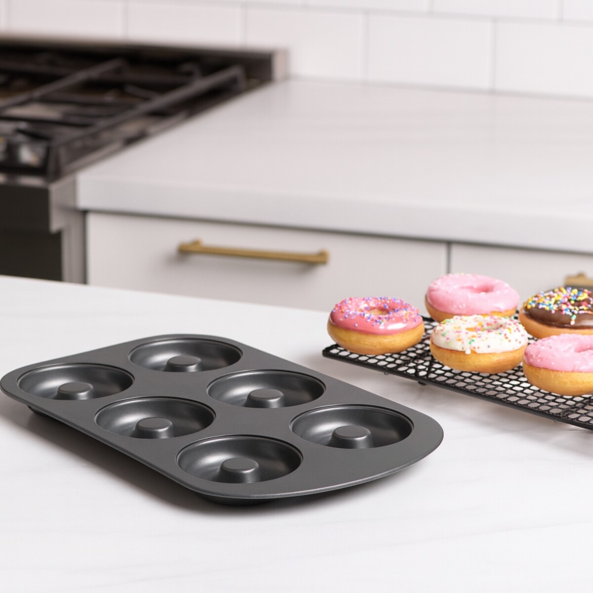 Molde para Donas 6 unidades 