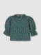 Blusa De Flores Verde