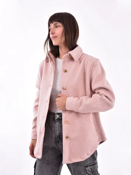 SOBRECAMISA SABRINA ROSA CLARO