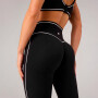 Legging The No-Seam Pureluxe Tlc High-Waisted Capri Mujer Black/classic White