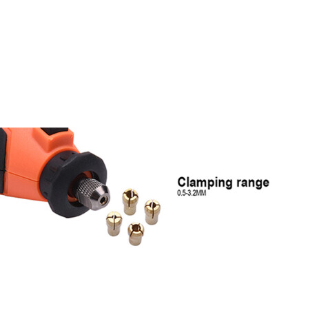 MINI AMOLADORA 130W 38000RMP KIT 211 PZAS HARDEN ++ N/a