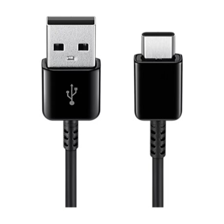 Pack 2 Cables Samsung USB-A a USB-C 1,5 m Negros EP-DG930 2-Pack