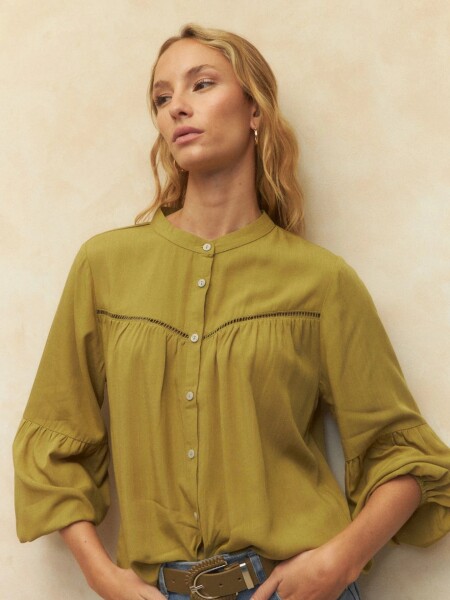 CAMISA ALLIE GRAPES VERDE