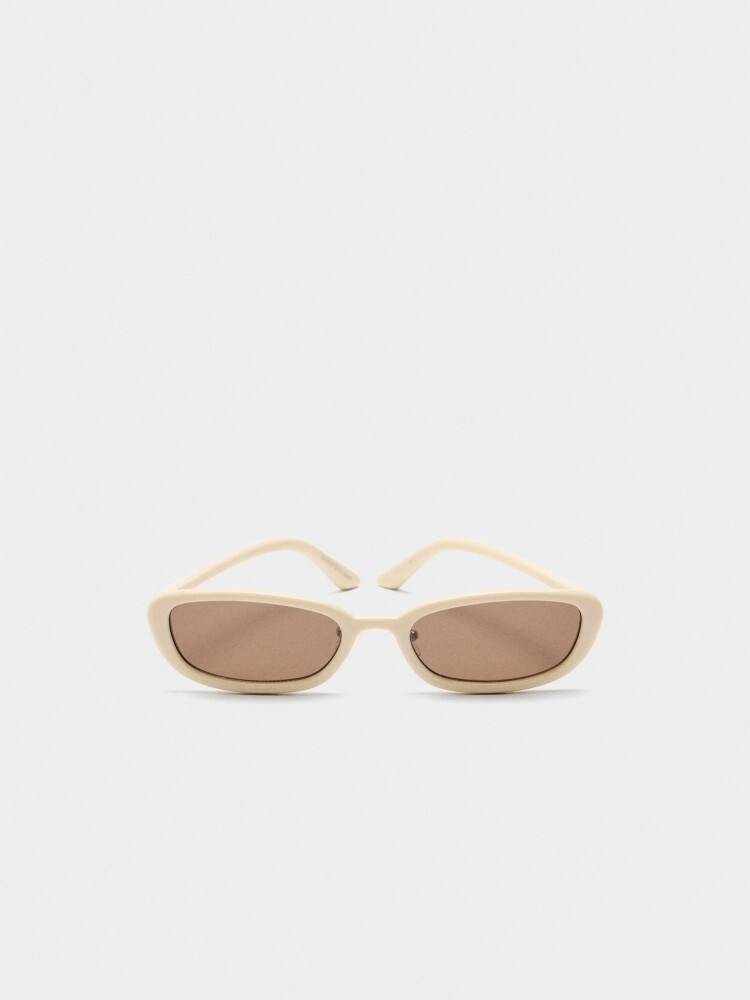 Gafas De Sol Cat Eye beige