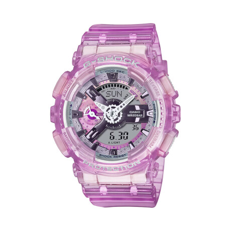 Reloj CASIO G-SHOCK GMAS110VW-4ADR en Resina Rosado Esfera 46mm 0