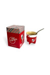 MATE PAMPA MATE TRADICIONAL BOCA ABIERTA EDIC. CLUBES RIVER PLATE