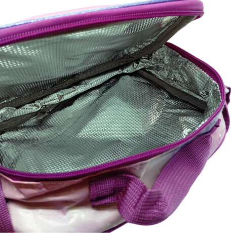 Mochila Escolar 3en1 Lunchera + Cartuchera Infantil Rosa