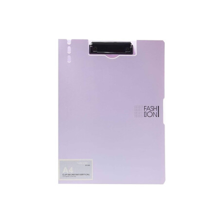 Tabla A4 con tapa colores pastel Lila