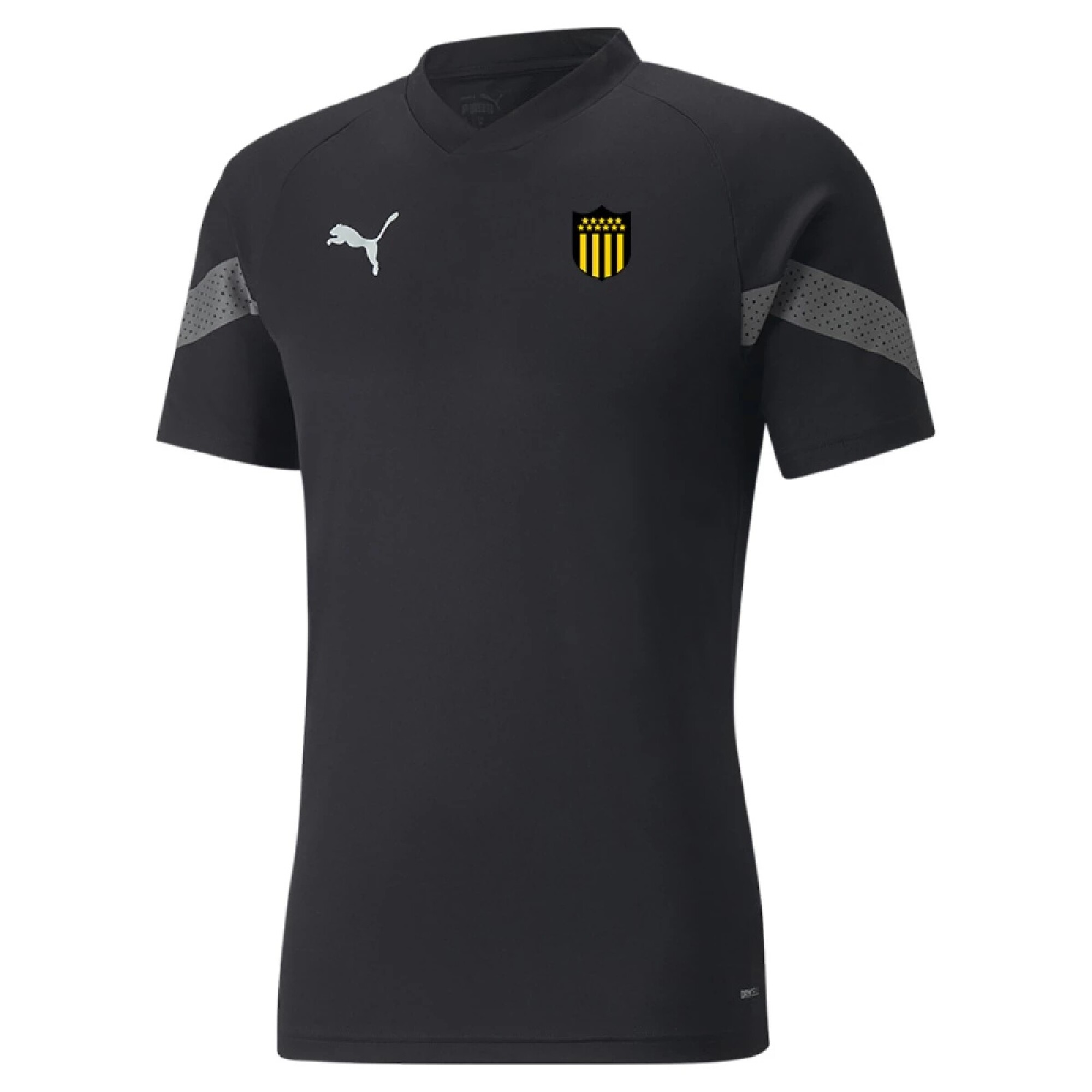 Camiseta Puma Peñarol CAP Train Jersey Negro — Menpi